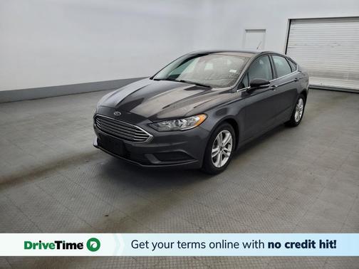 Magnetic Metallic 2018 Ford Fusion SE