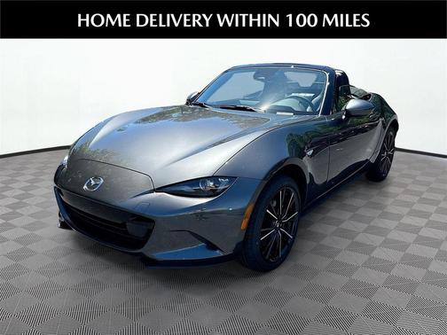 Machine Gray Metallic 2026 Mazda MX-5 Miata Grand Touring