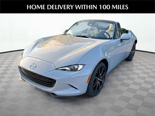 Aero Gray Metallic 2026 Mazda MX-5 Miata Grand Touring