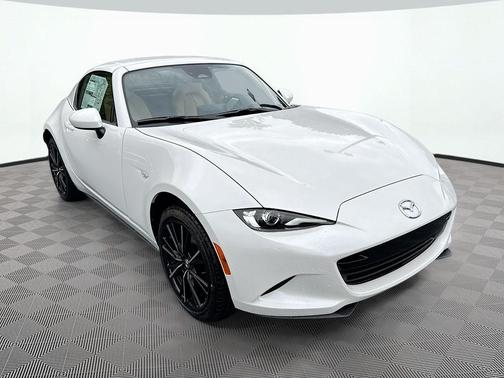 Snowflake White Pearl Mica 2026 Mazda MX-5 Miata RF Grand Touring