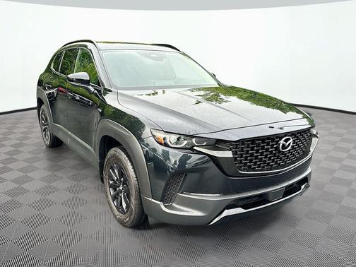 Jet Black Mica 2025 Mazda CX-50 Hybrid Premium Package