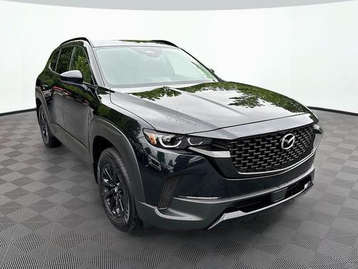 Jet Black Mica 2025 Mazda CX-50 Hybrid Premium Package