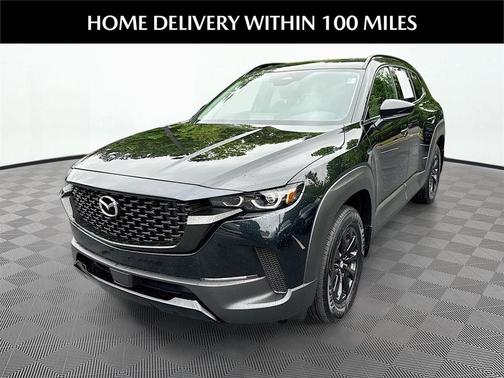 Jet Black Mica 2025 Mazda CX-50 Hybrid Premium Package