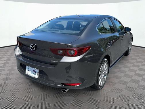 Machine Gray Metallic 2025 Mazda Mazda3 FWD w/Preferred Package