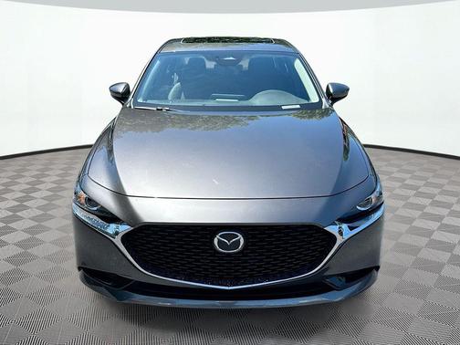 Machine Gray Metallic 2025 Mazda Mazda3 FWD w/Preferred Package