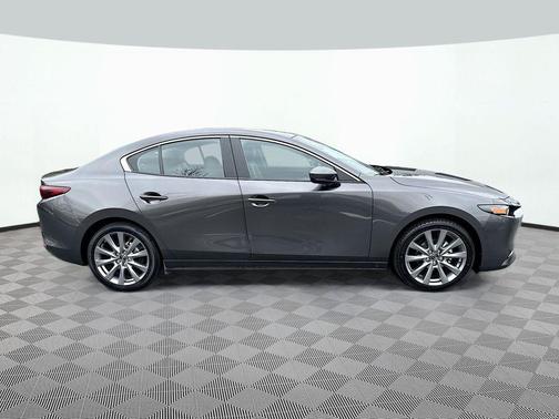 Machine Gray Metallic 2025 Mazda Mazda3 FWD w/Preferred Package