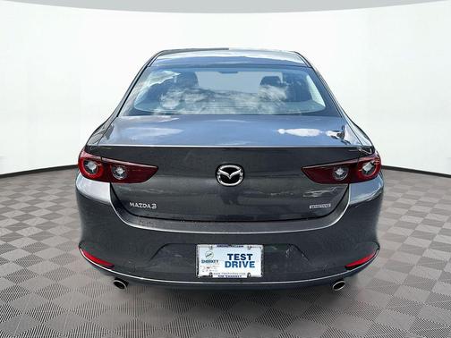 Machine Gray Metallic 2025 Mazda Mazda3 FWD w/Preferred Package