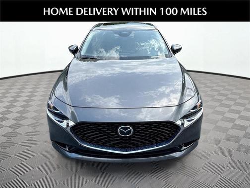 Machine Gray Metallic 2025 Mazda Mazda3 FWD w/Preferred Package