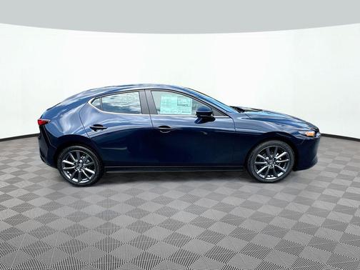 Deep Crystal Blue Mica 2026 Mazda Mazda3 FWD w/Preferred Package