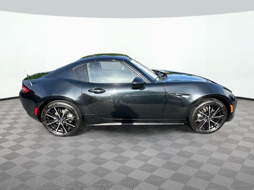 Jet Black Mica 2024 Mazda MX-5 Miata RF Grand Touring