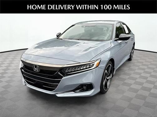 Light Blue 2022 Honda Accord Sport 1.5T