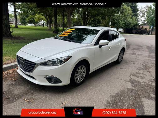 Snowflake White Pearl Mica 2015 Mazda Mazda3 s Grand Touring