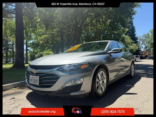 Gray 2023 Chevrolet Malibu FWD 1LT