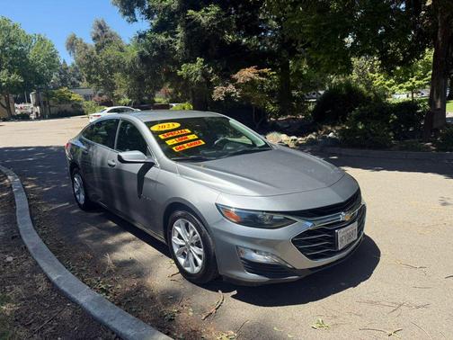 Gray 2023 Chevrolet Malibu FWD 1LT