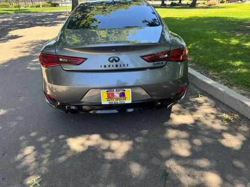 Graphite Shadow 2018 INFINITI Q60 3.0t Sport