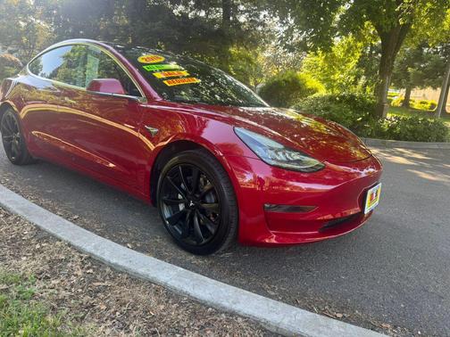 Red Multi-Coat 2018 Tesla Model 3 Long Range
