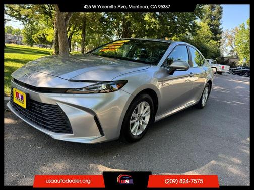 Celestial Silver Metallic 2025 Toyota Camry LE