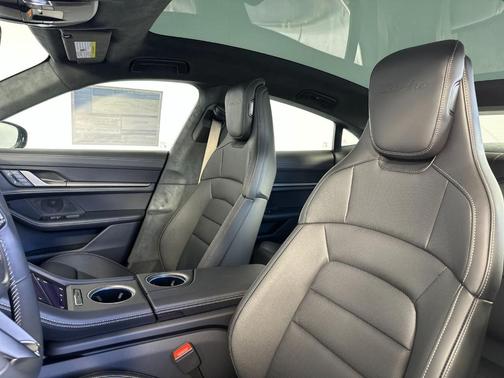 Black 2026 Porsche Taycan Turbo