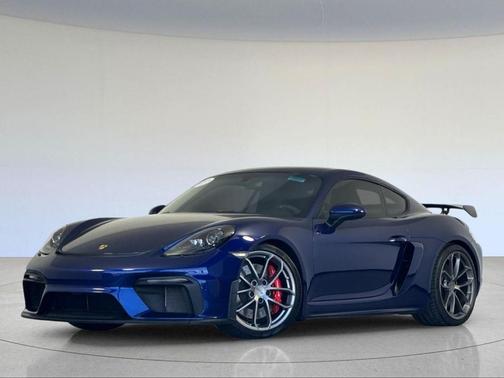 Gentian Blue Metallic 2020 Porsche 718 Cayman GT4