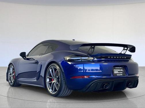 Gentian Blue Metallic 2020 Porsche 718 Cayman GT4