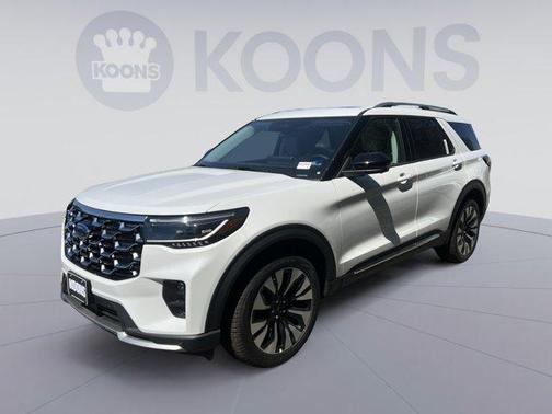 STAR WHITE MET TRI-COAT 2026 Ford Explorer Platinum