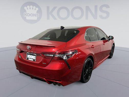 Supersonic Red 2021 Toyota Camry XSE