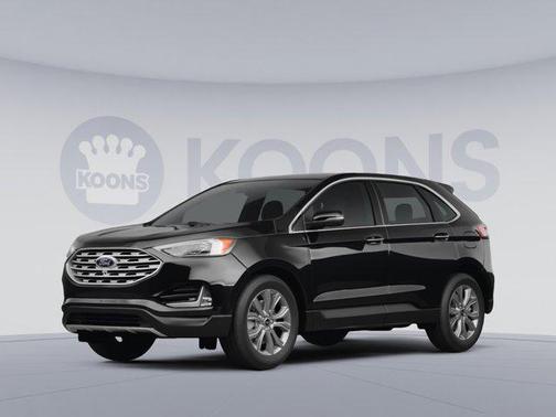 AGATE BLACK METALLIC 2023 Ford Edge Titanium