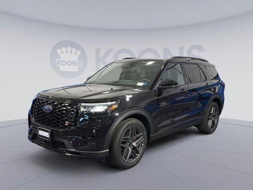 Agate Black Metallic 2026 Ford Explorer ST