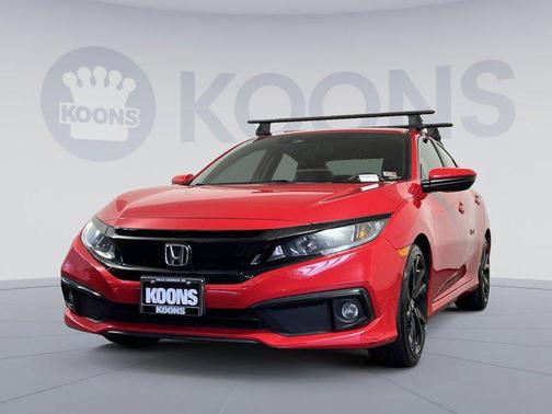 Rallye Red 2019 Honda Civic Sport
