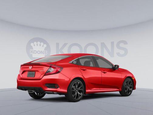 Rallye Red 2019 Honda Civic Sport