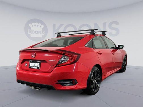 Rallye Red 2019 Honda Civic Sport