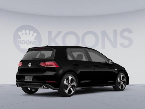 Deep Black Pearl Metallic 2018 Volkswagen Golf GTI 2.0T S 4-Door
