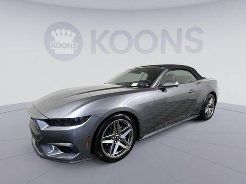 CARBONIZED GRAY METALLIC 2025 Ford Mustang EcoBoost Premium