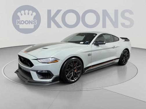 Fighter Jet Gray 2021 Ford Mustang Mach 1 Fastback