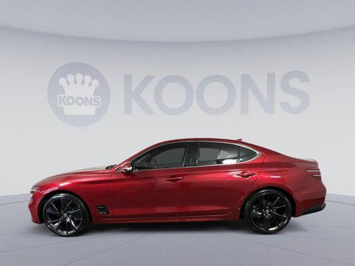 Havana Red 2023 Genesis G70 2.0T AWD