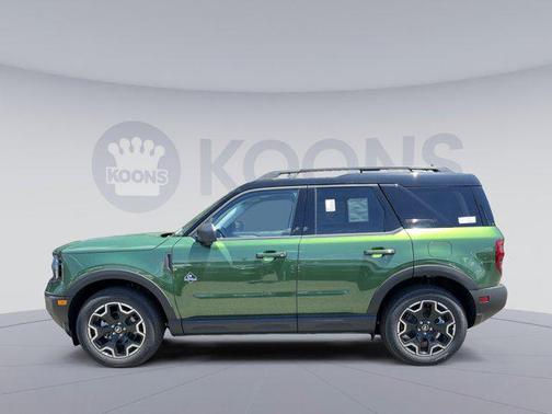 ERUPTION GREEN METALLIC 2025 Ford Bronco Sport Outer Banks