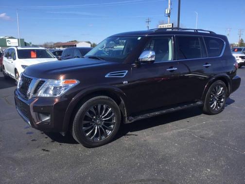Mocha Almond Pearl 2020 Nissan Armada Platinum 4WD