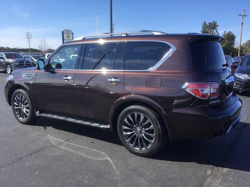 Mocha Almond Pearl 2020 Nissan Armada Platinum 4WD