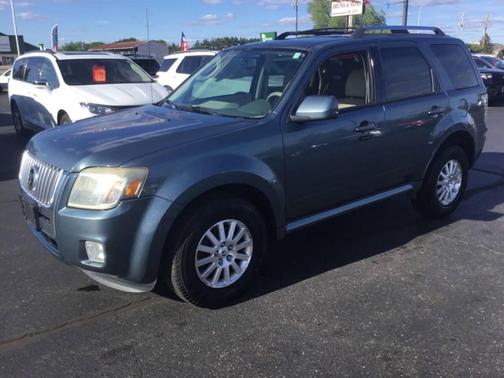 Steel Blue 2010 Mercury Mariner Premier