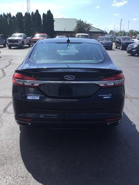 Shadow Black 2018 Ford Fusion Titanium