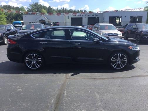 Shadow Black 2018 Ford Fusion Titanium