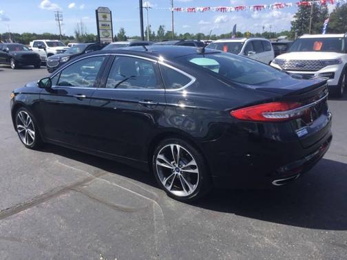 Shadow Black 2018 Ford Fusion Titanium