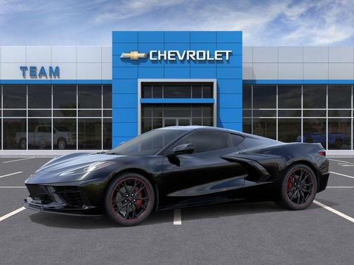 Black 2026 Chevrolet Corvette Stingray w/1LT
