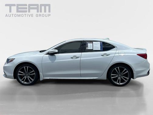 Platinum White Pearl 2019 Acura TLX V6 Advance