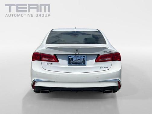 Platinum White Pearl 2019 Acura TLX V6 Advance