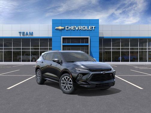 Black 2025 Chevrolet Blazer RS