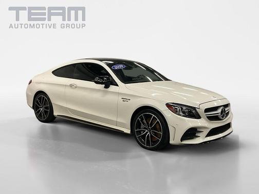 White 2020 Mercedes-Benz AMG C 43 Base 4MATIC