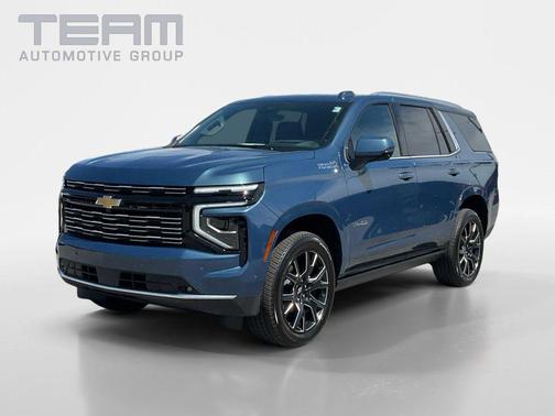 Lakeshore Blue Metallic 2025 Chevrolet Tahoe High Country