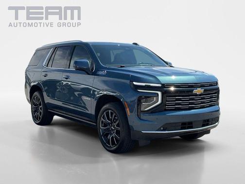 Lakeshore Blue Metallic 2025 Chevrolet Tahoe High Country