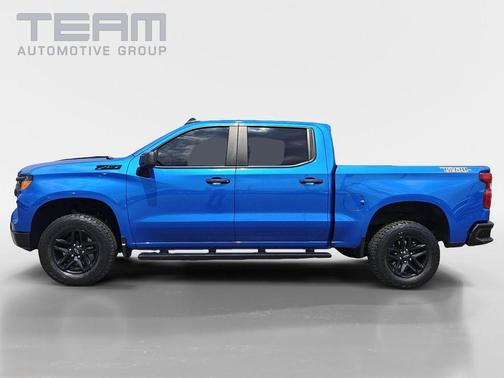 Glacier Blue Metallic 2023 Chevrolet Silverado 1500 Custom Trail Boss